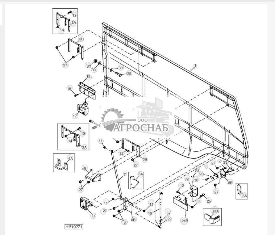 GULLWING DOOR (L.H.) 